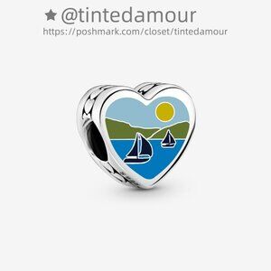 Pandora Michigan Heart Charm|Pendant